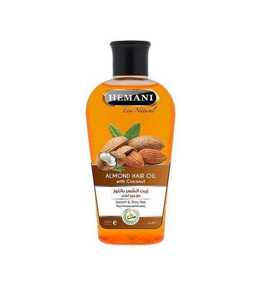Hemani Almond Hair Oil With Coconut 200ml